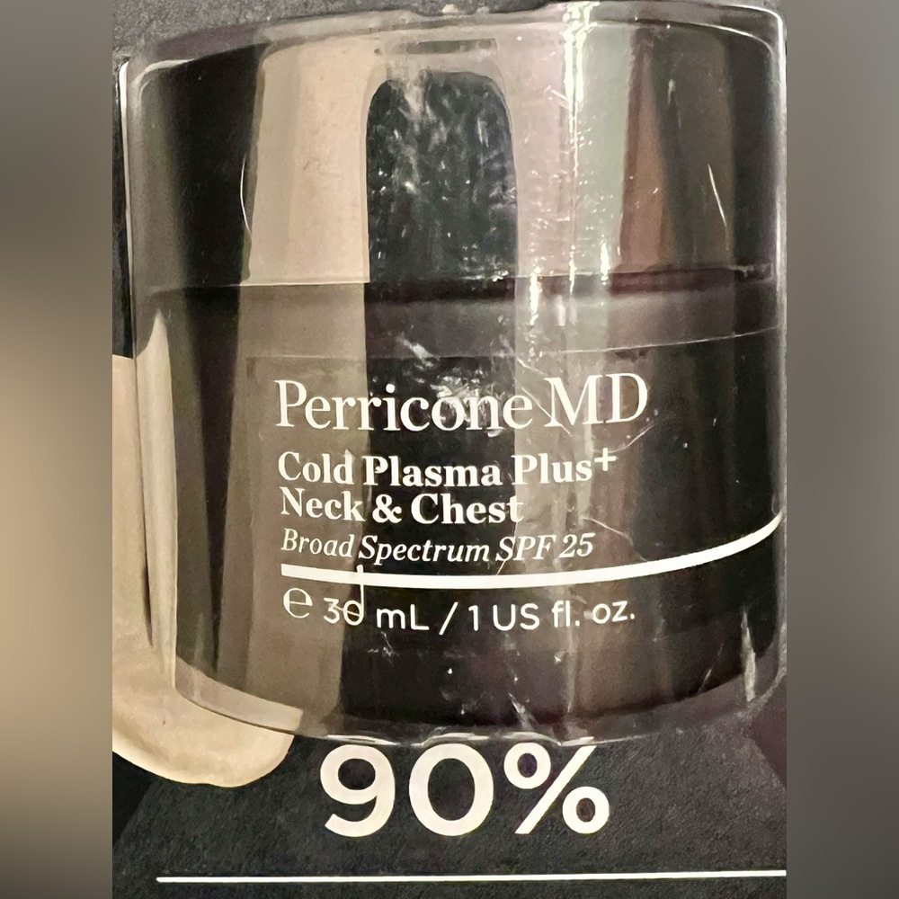 BRAND NEW IN PACKAGE Perricone Cold Plasma Plus Neck and chest cream. 1oz